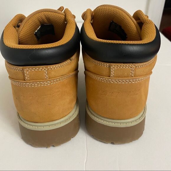 NY Lug Co Beige Winter Lace Up Boots Sz 6(Boys) - Picture 4 of 9